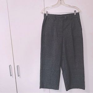 Reitmans Grey wide leg culotte